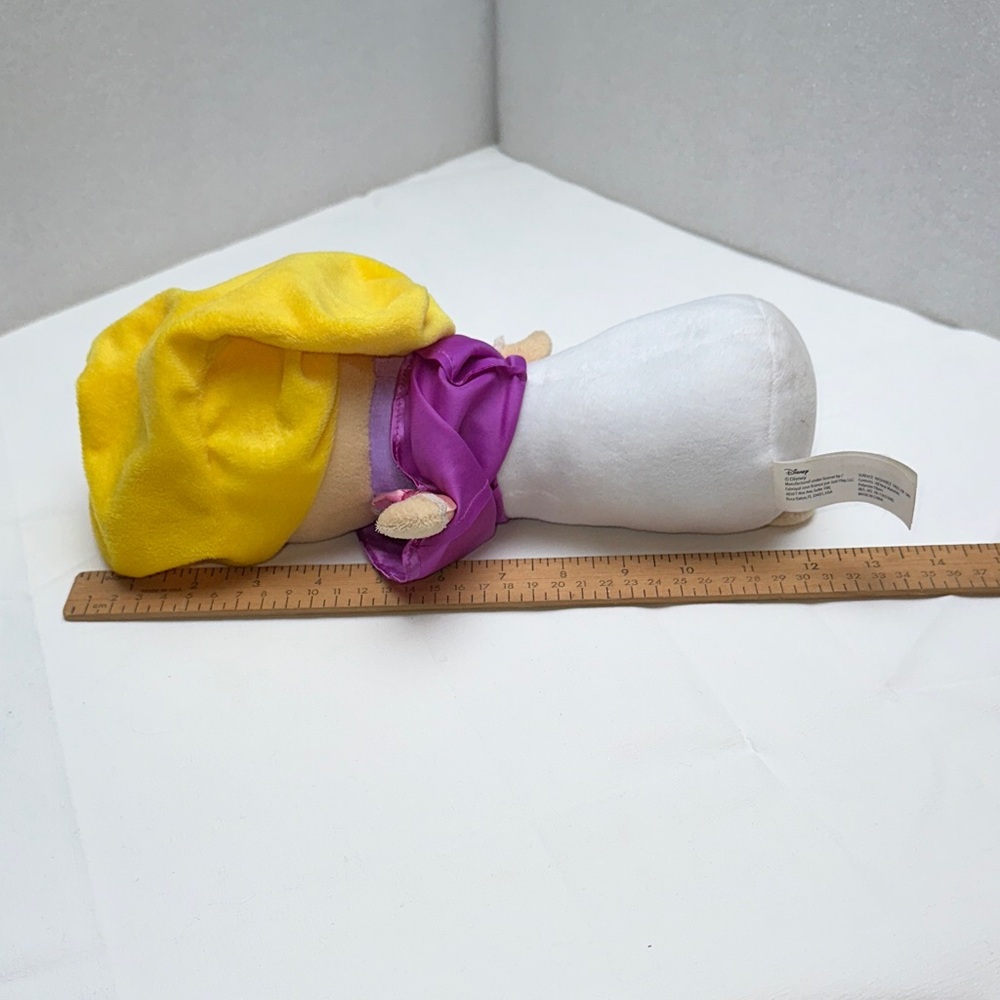 Tangled’s Rapunzel Princess Doll plush with Yellow Hair and Purple Dress - Picture 9 of 9